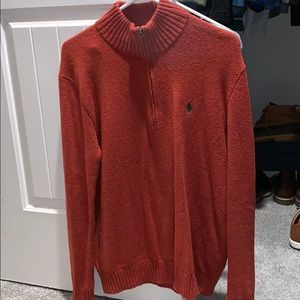 Polo Knit 1/4 Zip Pullover